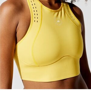 Adidas by Stella McCartney Yellow TurePurpose Crop Top
